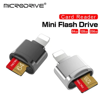 מיני קורא כרטיסי ברק כרטיס זיכרון כונן usb flash 4gb/8gb/16gb/32gb/64gb/128gb/256gb pendrive עבור ipad iphone Mac PC