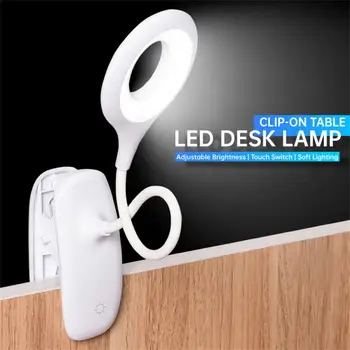 מנורת שולחן למשרד USB LED מנורת הלילה לסבול האור ילדים מנורת שולחן שולחן פנס על התלמיד ללמוד קריאה בספר אורות תאורה