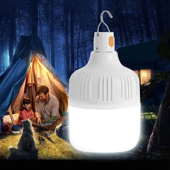 נייד אורות קמפינג נטענת Led אור פנס קמפינג חירום הנורה מתח גבוה אוהלים תאורה ציוד מחנאות הנורה.
