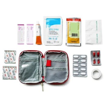 נייד תיק הרפואה חמוד ערכת עזרה ראשונה חירום רפואי ערכות ארגונית חיצונית משק הרפואה הגלולה אחסון תיק נסיעות