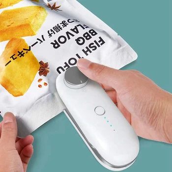נייד תיק חום אוטם נטענת USB כף יד מחוממת אחסון מזון מפלסטיק אוטם עם מגנט ים