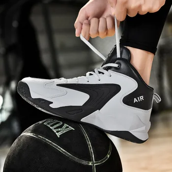 נעלי גברים 2023 חדש גודל גדול גברים נעליים מזדמנים נעלי כדורסל נוער כל-התאמת נעלי גברים של חיזוק חיצוני נעלי ספורט