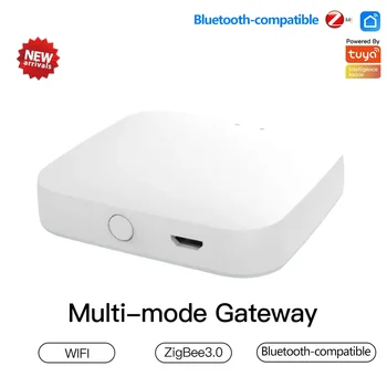 סופר אינטליגנטי Multi-mode חכמה שער ZigBee WiFi Bluetooth רשת Hub לעבוד עם האפליקציה ו קול שליטה על בית חכם גשר