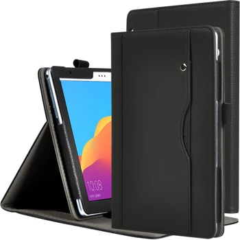 ספר העסקים כיסוי Flip עבור Huawei Mediapad כבוד לוח 5 AGS2-W09HN 10.1 אינץ Tablet שרוול תיק עם רצועת יד
