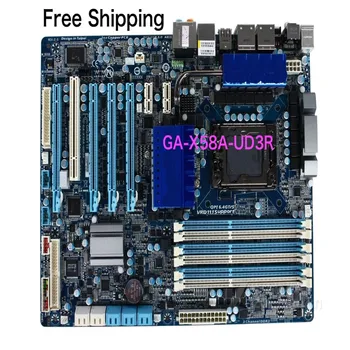 עבור Gigabyte GA-X58A-UD3R לוח האם USB 3.0 LGA 1366 DDR3 X58 Mainboard 100% נבדקו בסדר לגמרי לעבוד משלוח חינם