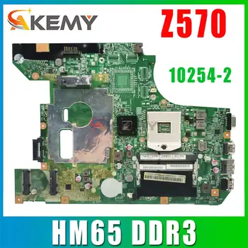 עבור LENOVO Z570 אמיתי מחשב נייד לוח אם 11S11013530 LA57 10254-2 48.4IH01.021 PGA989 HM65 DDR3 נבדק