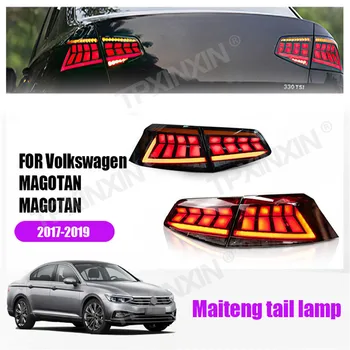עבור פולקסווגן MAGOTAN 2017-2019 LED פנס אחורי פנס בלם המנורה הרכבה מותאם איסוף הרכב תאורת המכונית שינוי