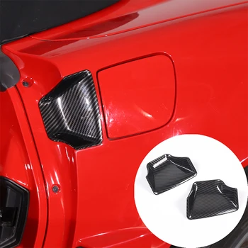 עבור שברולט קורבט C6 2005-2013 ABS סיבי פחמן סגנון דלת המכונית קערה מסגרת הגנה מדבקת המכונית שינוי אביזרים