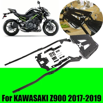 על קוואסאקי Z900 Z 900 2017 2018 2019 אופנוע אביזרים אחורי תא מטען מטען מתלה אוניית מדף בעל סוגר