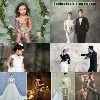 צילום חתונה תפאורות ילדים רקע בד 2.5x3m סיני לקשור צבע בד משובח בד צילום סטודיו רקע