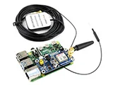 צריכת חשמל נמוכה SIM868 GSM GPRS GNSS Bluetooth 3.0 הכובע עבור Raspberry Pi 2B/3B/אפס/אפס כולל תמיכה ב-SMS טלפון CP2102 UART באגים