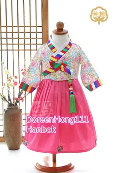 קוריאני Tradtional ילדה ההאנבוק הזה שמלה Fushion ההאנבוק הזה המודרנית מסיבת ההאנבוק הזה Dolbok קוריאנית השמלה