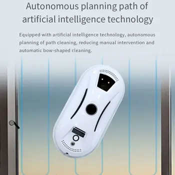 רובוט לניקוי חלונות גבוהים שאיבה חשמלית לניקוי חלונות, רובוטים נגד נפילה שליטה מרחוק רובוט שואב אבק